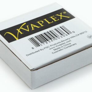 Vivaplex, 50, Clear, Empty, 5 Gram Plastic Pot Jars, Cosmetic Containers.