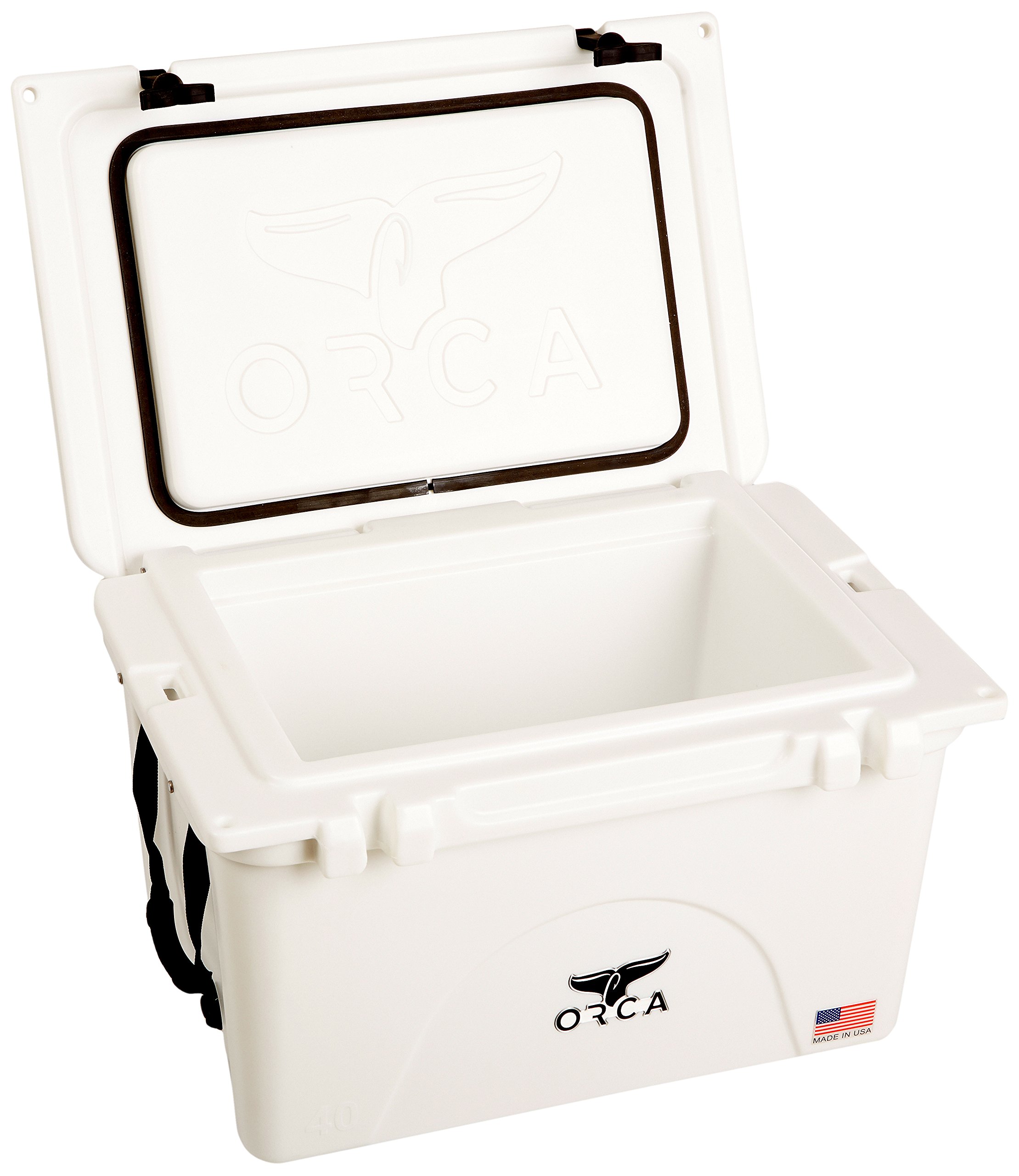 ORCA BW040ORCORCA Cooler, White, 40-Quart