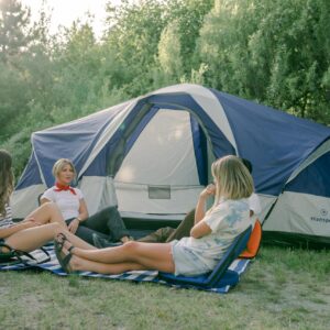 Stansport Grand 18 3-Room Tent, 10 x 18-Feet, Multi (2260)