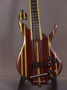 mini guitar for primus les claypool rainbow bass display