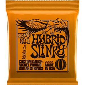 Ernie Ball Hybrid Slinky Guitar Strings (Pack of 3) (2222x3)