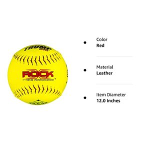 X-Rock 12" Composite Cover 52/300 ASA Softball Dozen