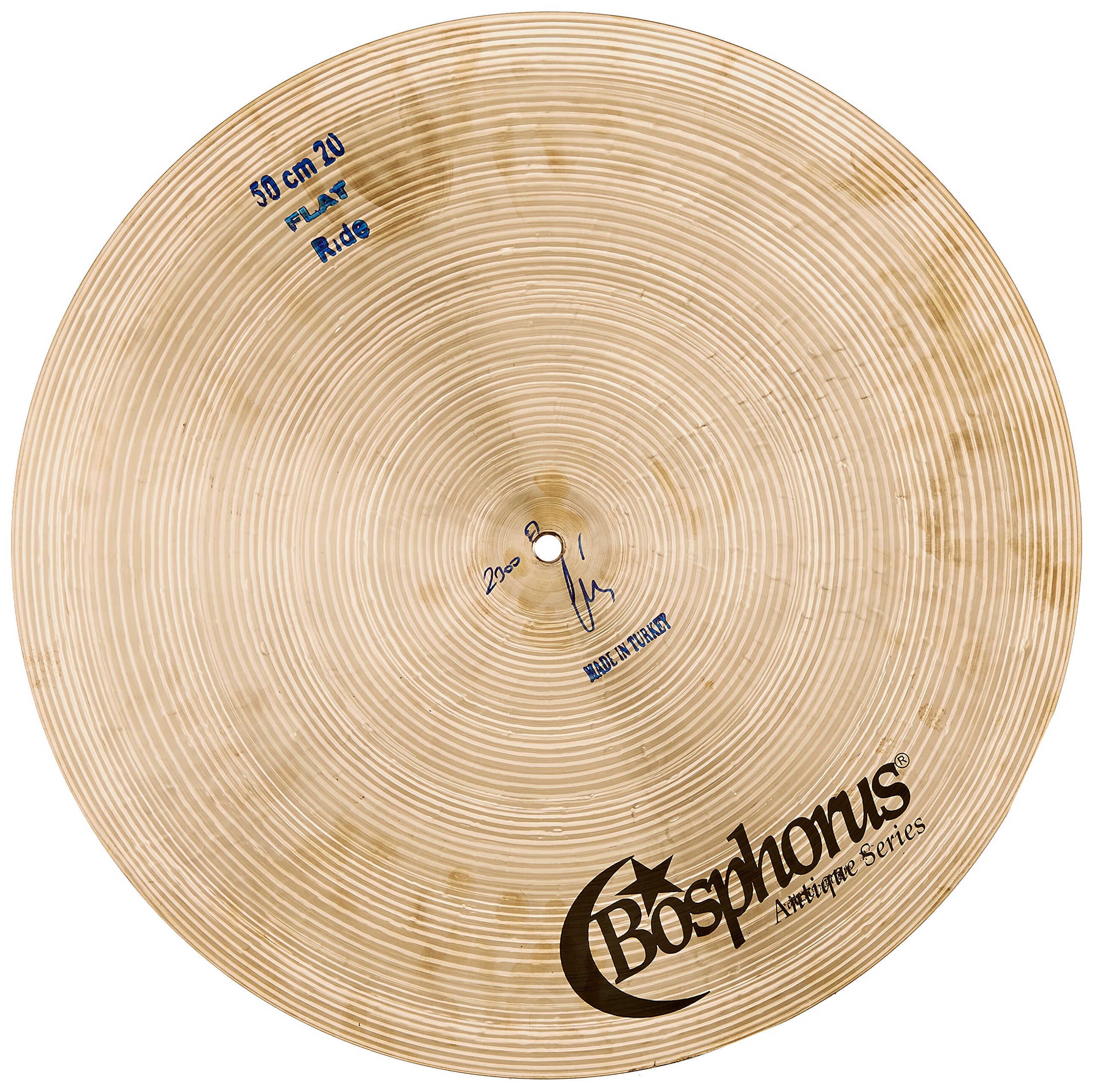 Bosphorus Cymbals A20FR 20-Inch Antique Series Flat Ride Cymbal