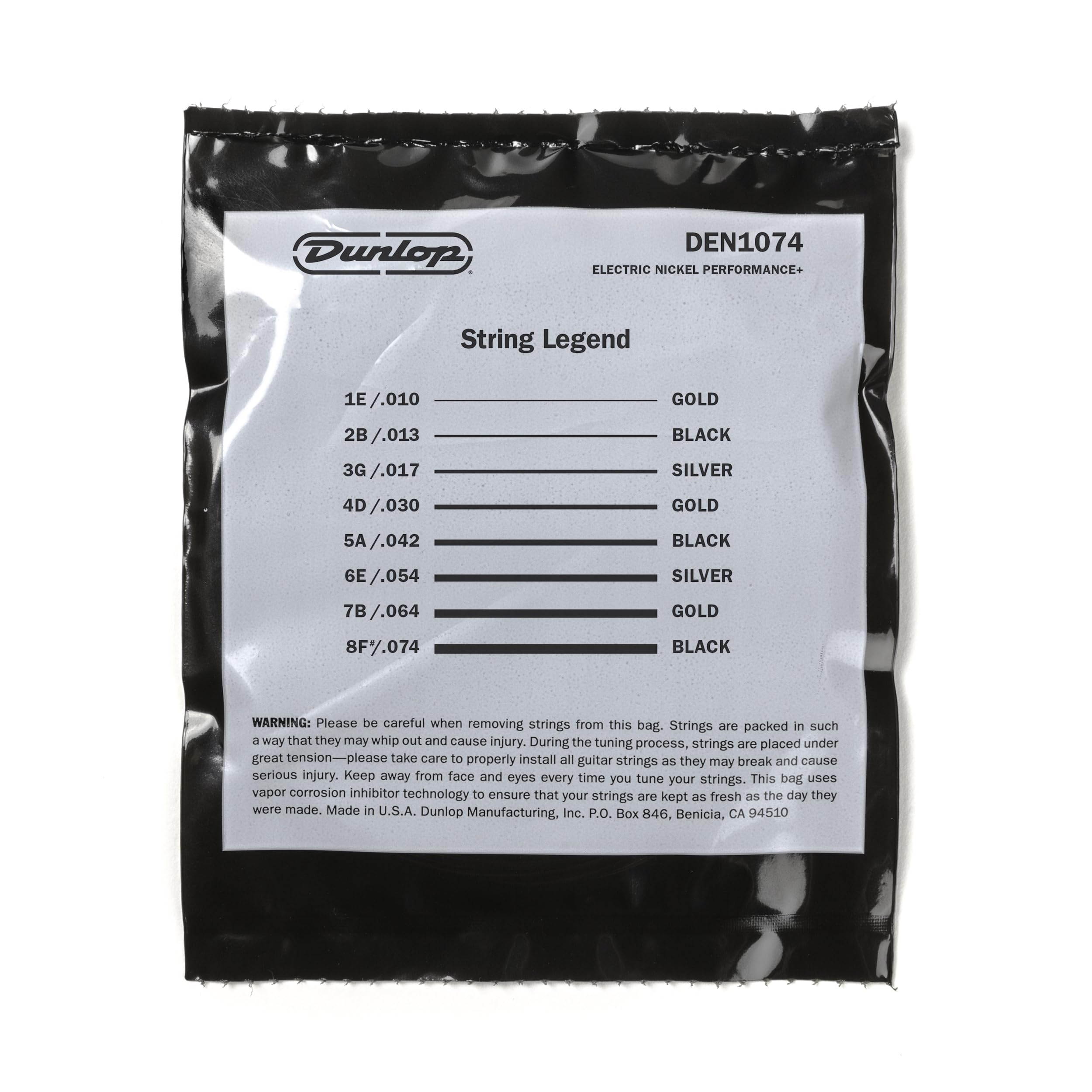 DUNLOP 38120107411 Electric Guitar Strings (38120107401)