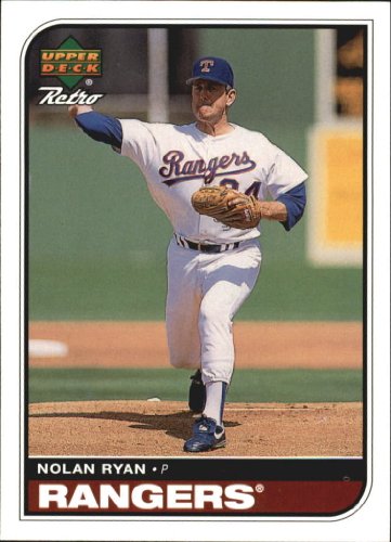 1998 Upper Deck Retro Baseball Card #97 Nolan Ryan