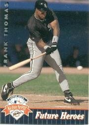 1992 upper deck fanfest baseball card #10 frank thomas