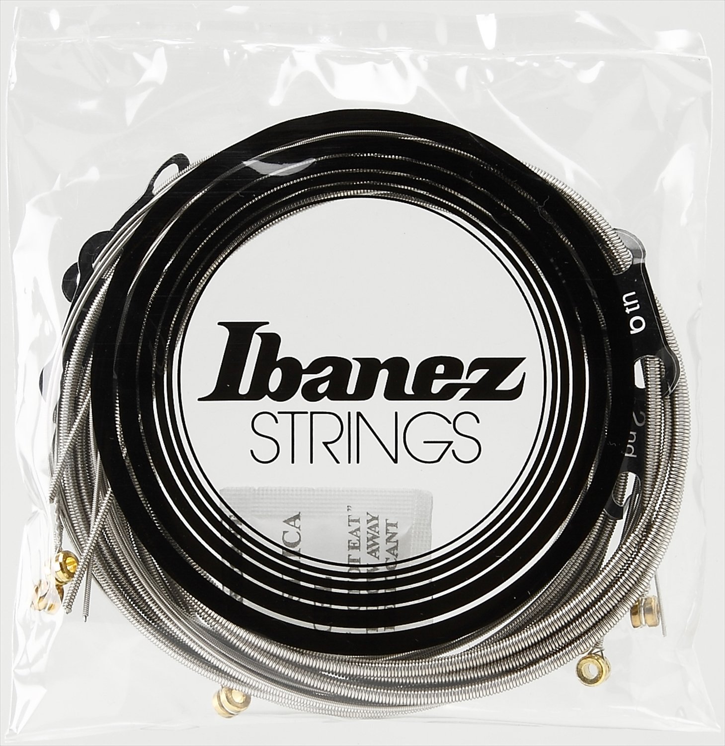 Ibanez, 6 Nickel Bass Guitar Strings-Light Top Medium Bottom, Silver, (IEBS6C)