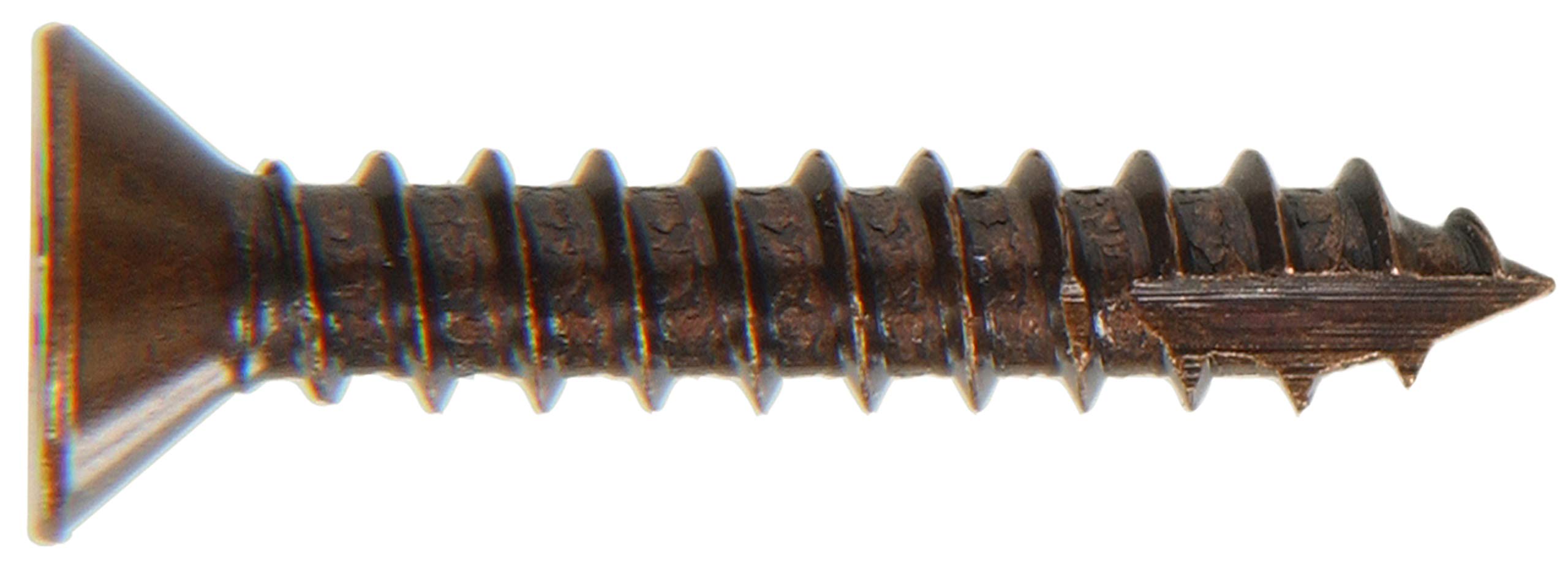 Hillman 45363 #7 x 3/4-Inch Flat Phillips Wood Screw, Antique Bronze, (Pack of 40)