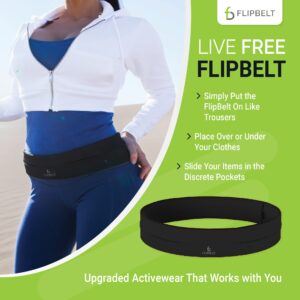 FlipBelt FB0114-BLK-M.1, Black, Medium