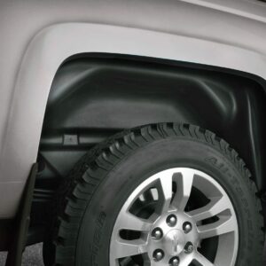 Husky Liners - Rear Wheel Well Guards | 2011 - 2016 Ford F-250/F-350 - SINGLE REAR WHEELS - Black, 2 Pc. | 79111