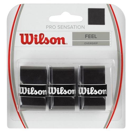 WILSON Pro Overgrip Sensation Thin Overgrip 3 Pack in White