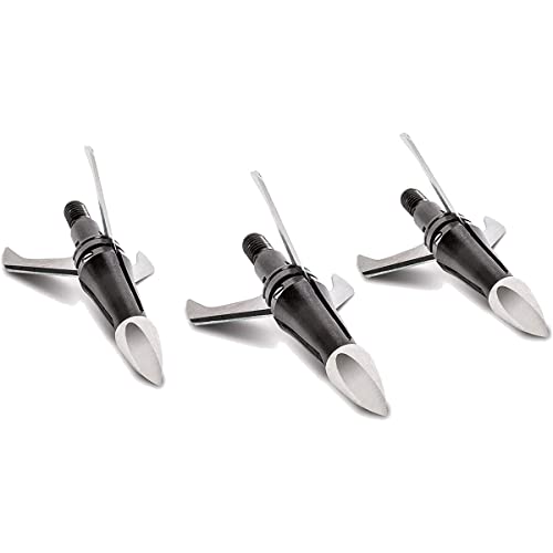 New Archery Products Shockwave Crossbow Mechanical Broadhead 100 Grain 3 Blade Three Pack