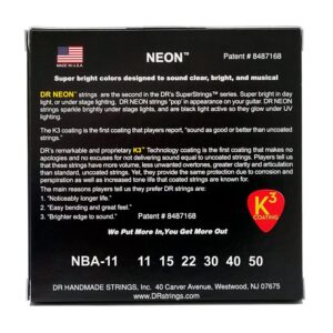 DR Strings Acoustic String Set (NBA-11)