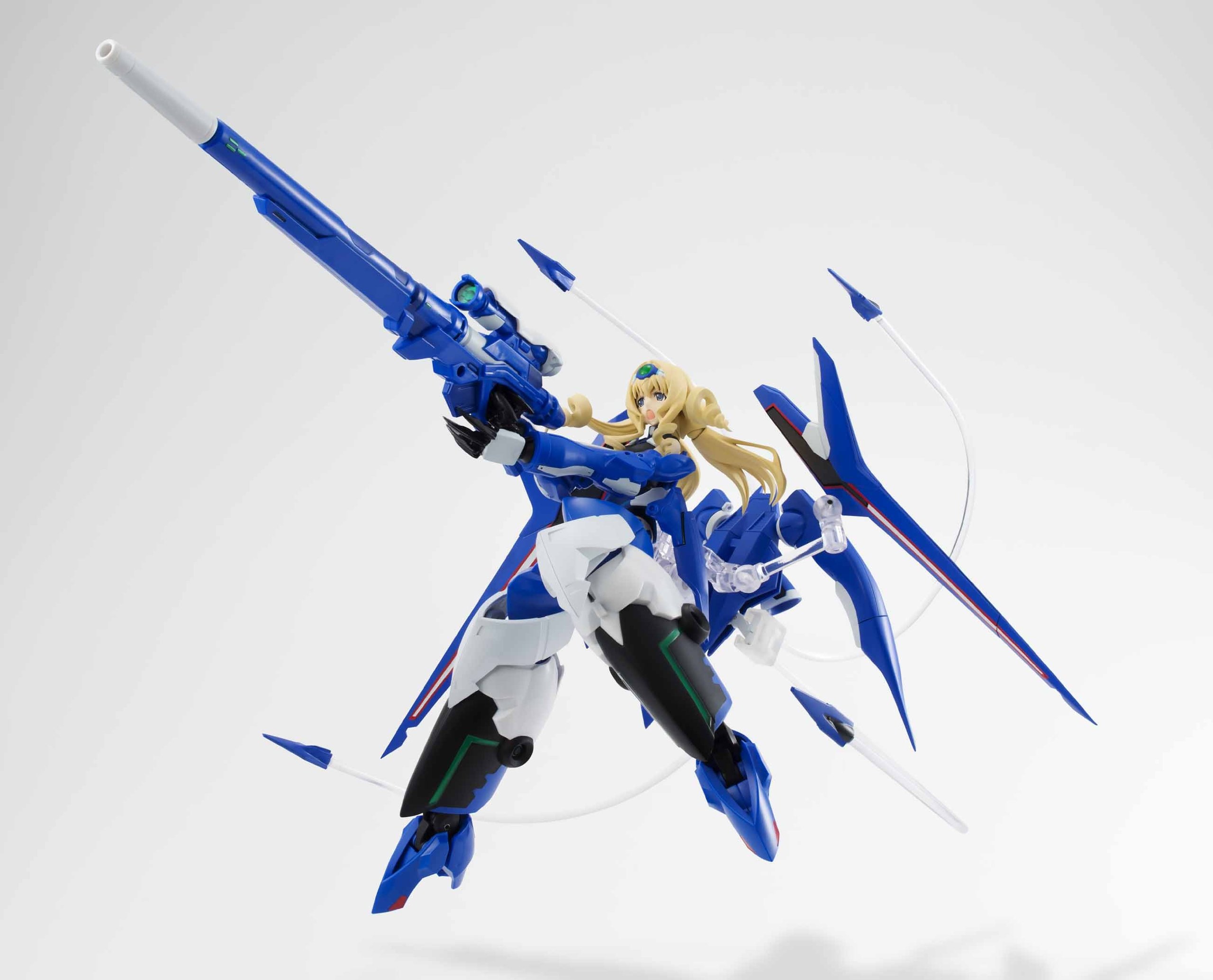 TAMASHII NATIONS Bandai AGP Cecilia Alcott Strike Gunner Infinite Stratos Action Figure