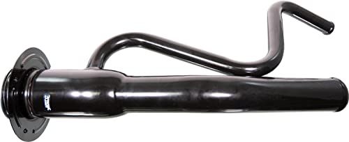 APDTY 688839 Gas Tank Fuel Filler Neck Tube Steel Pipe Compatible With 1999-2010 Ford F250 F350 F450 Super Duty Pickup w/Diesel Engine (96" INCH Bed Length; Black Powder Coated; Replaces 8C3Z9034KF,