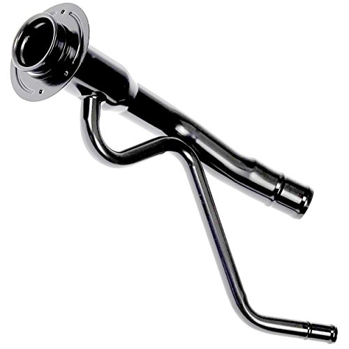 APDTY 688839 Gas Tank Fuel Filler Neck Tube Steel Pipe Compatible With 1999-2010 Ford F250 F350 F450 Super Duty Pickup w/Diesel Engine (96" INCH Bed Length; Black Powder Coated; Replaces 8C3Z9034KF,