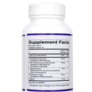 Quintessence Forti5 Hair Growth Nutritional Supplement and Vitamins with 5 Plus1 Key Substances, 1 Month Supply - 60 Caps.