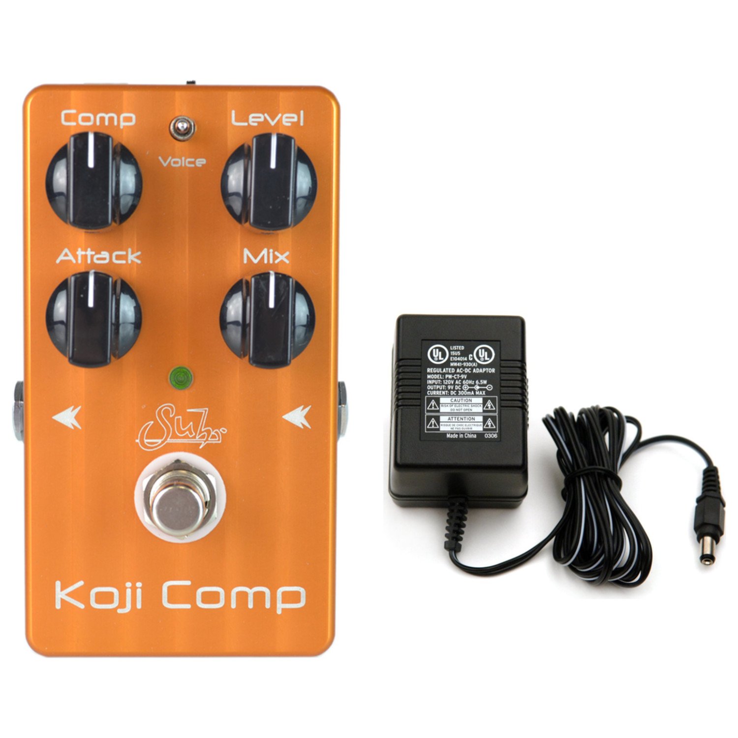 Suhr Koji Comp Compressor Pedal w/Power Supply