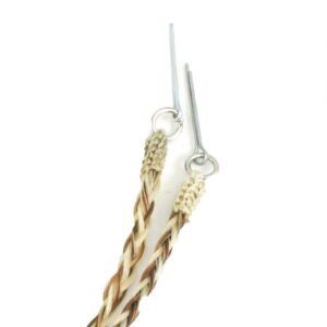 M&F Western Products Womens 0296232 Blonde/Braided Horse Hair Tassel Stampede String