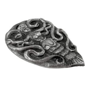 Dryad Design Large Pewter Ariadne Goddess of the Labyrinth Charm Pendant