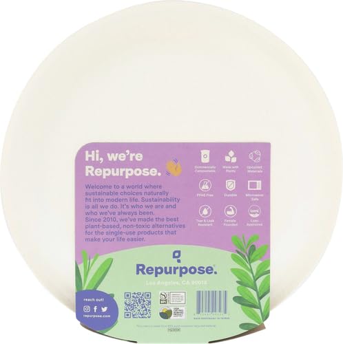 Repurpose, 9" Eco-Dinner Plates, 20 Count