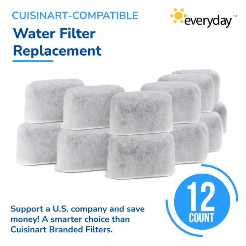 Everyday DCCF-24 Cuisinart Coffee Replacement Filters, 24 Count (Pack of 1), White