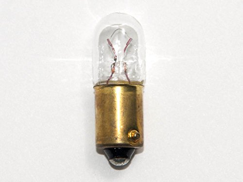 CEC Industries #44 Bulbs, 6.3 V, 1.575 W, BA9s Base, T-3.25 shape (Box of 10)