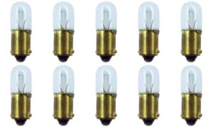 cec industries #1891 bulbs, 14 v, 3.36 w, ba9s base, t-3.25 shape (box of 10)