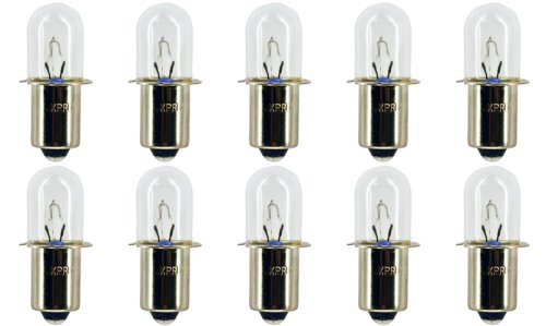 CEC Industries XPR19 Bulbs, 19.2 V, 11.52 W, P13.5s Base, T-3.25 shape (Box of 10)