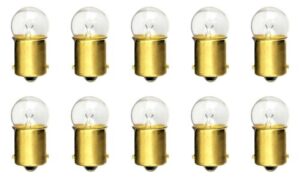 cec industries #67 bulbs, 13.5 v, 7.965 w, ba15s base, g-6 shape (box of 10)