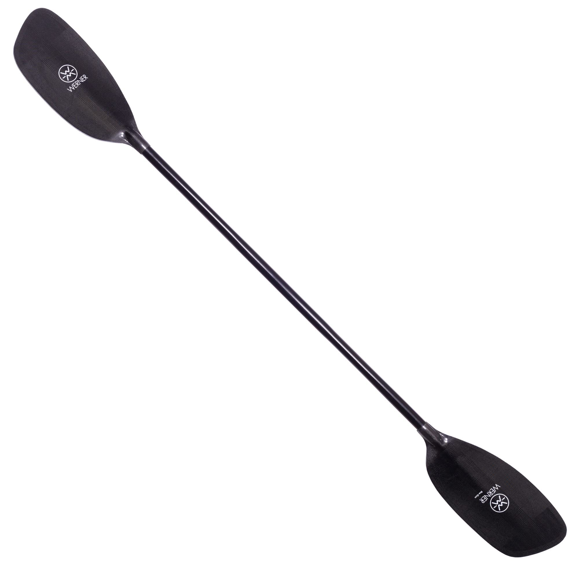 Werner Sho-Gun Carbon Straight Shaft Whitewater Kayak Paddle-197cm