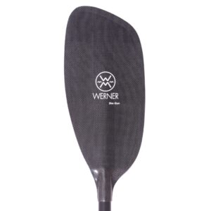 Werner Sho-Gun Carbon Straight Shaft Whitewater Kayak Paddle-197cm