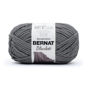 Bernat Blanket Yarn, Dark Grey