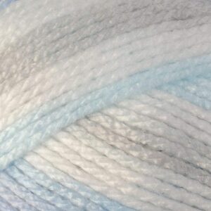 Bernat Softee Baby Yarn, Ombre, 4.25 oz, Gauge 3 Light, Blue Flannel