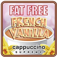 Cappuccino Supreme 2 lb bag Fat Free French Vanilla Instant Cappuccino Mix