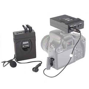 BOYA by-WM5 Wireless Lavalier Microphone System for Canon Nikon Sony Cameras DV Camcorder