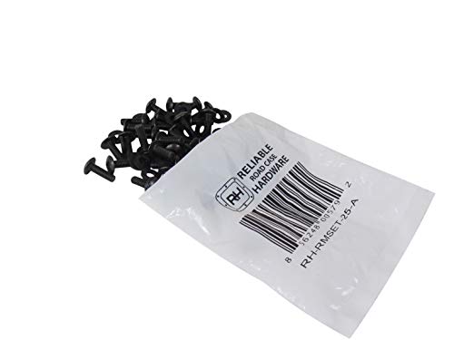 Reliable Hardware Company RH-RMSET-25-A 25 Sets of Rack Rail Screws and Washers