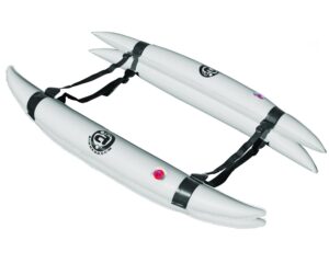 airhead sup training wheels, set, white