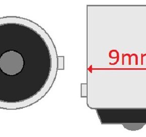 CEC Industries #1893 Bulbs, 14 V, 4.62 W, BA9s Base, T-3.25 shape (Box of 10)