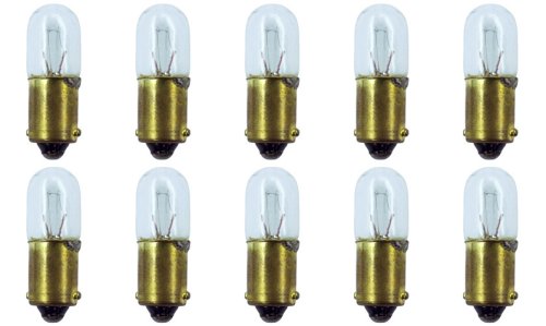 CEC Industries #1893 Bulbs, 14 V, 4.62 W, BA9s Base, T-3.25 shape (Box of 10)