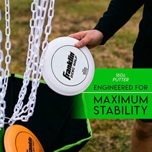 Franklin Sports Pro Disc Golf Discs Set - Equipment Starter Kit- Driver, Mid-Range, Putter Discs Included - Full Frolf - Professional Set