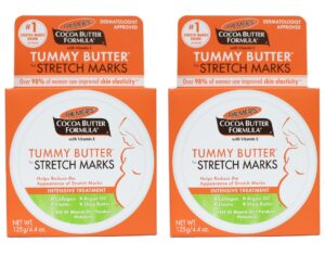 palmer's cocoa butter formula tummy butter for stretch marks, 4.4-ounce units (pack of 2)