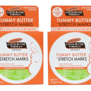 Palmer's Cocoa Butter Formula Tummy Butter For Stretch Marks, 4.4-Ounce Units (Pack of 2)