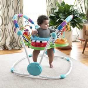 Baby Einstein Neighborhood Friends Activity Jumper with Lights and Music, 6 Months+, Max weight 25lbs., Unisex