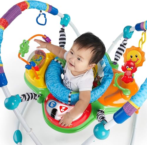 Baby Einstein Neighborhood Friends Activity Jumper with Lights and Music, 6 Months+, Max weight 25lbs., Unisex