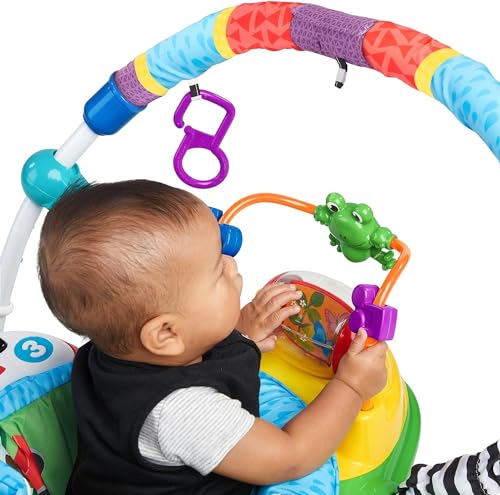 Baby Einstein Neighborhood Friends Activity Jumper with Lights and Music, 6 Months+, Max weight 25lbs., Unisex