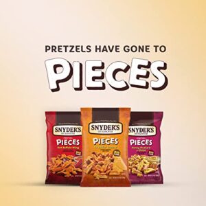 Snyder's of Hanover Pretzel Pieces, Hot Buffalo Wing, 8 Oz (Pack of 6)