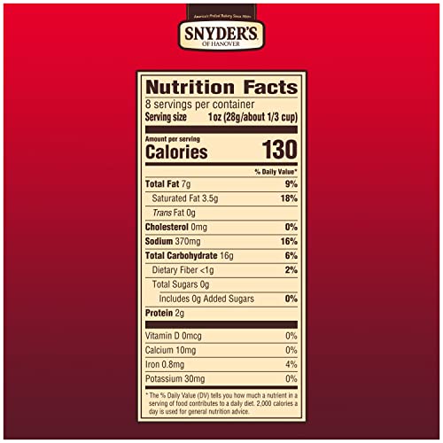 Snyder's of Hanover Pretzel Pieces, Hot Buffalo Wing, 8 Oz (Pack of 6)