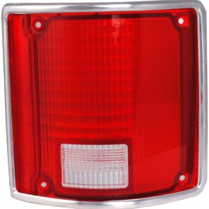 Dorman 1610089 Passenger Side Tail Light Lens Compatible with Select Chevrolet / GMC Models