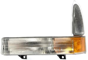 dorman 1650794 front driver side turn signal/parking light assembly compatible with select ford models